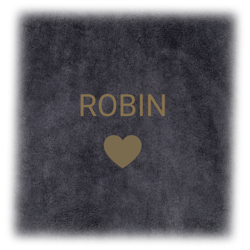 Bath Robe Emb Simple Heart Bath Robe Emb Simple Heart