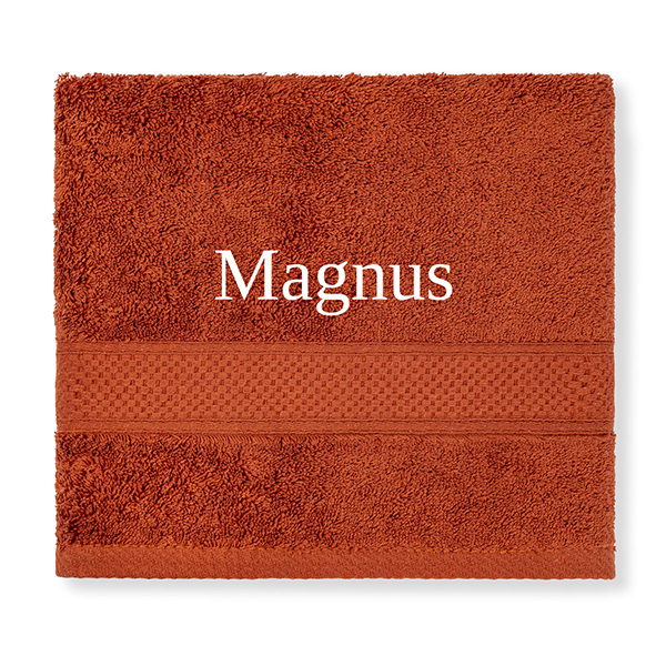 Serviette de bain caramel (70 cm x 140 cm)