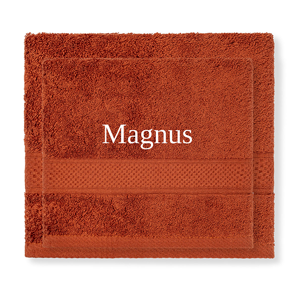 Pyyhe nimellä - Lahjasetti Ruoste