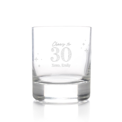 Big Number Sparkles - Text Only