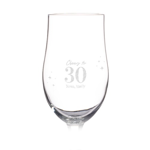 Big Number Sparkles - Text Only