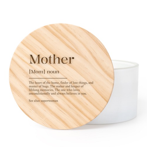 Scented Candle S - Engraved Scented Candle S - Engraved