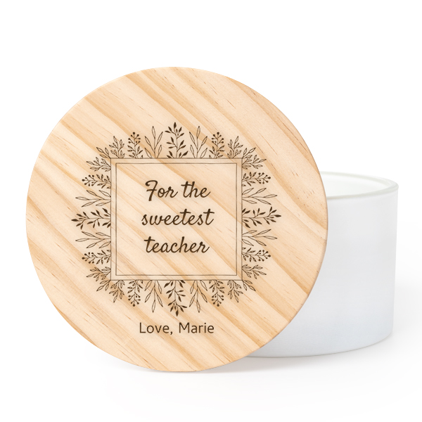 Scented Candle S - Engraved