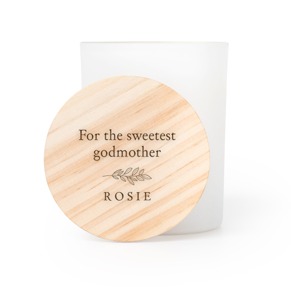 Scented Candle S - Engraved