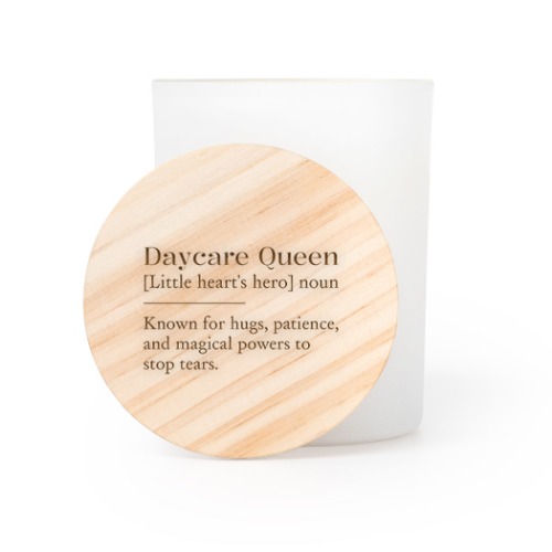 Geurkaars klein met gravering