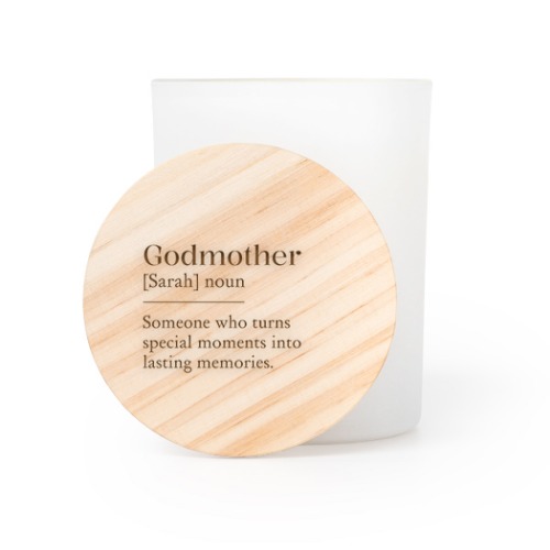 Duftkerze 10 x 8 cm mit mit Gravur