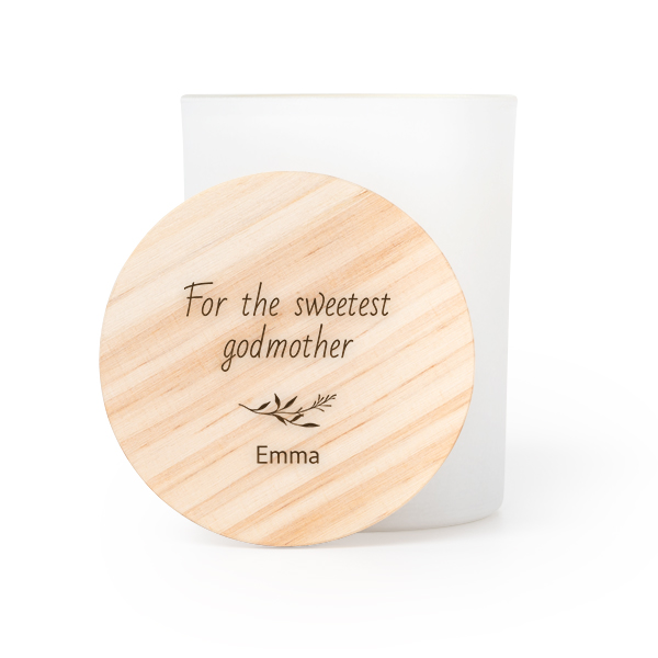 Scented Candle S - Engraved Scented Candle S - Engraved