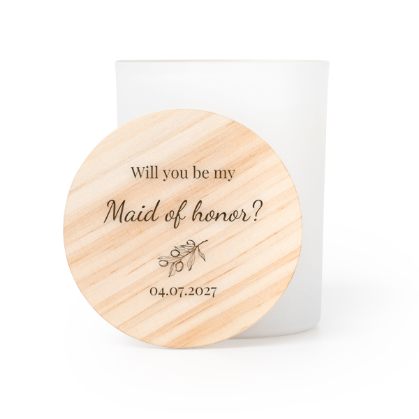 Scented Candle S - Engraved