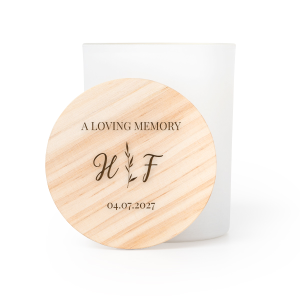 Scented Candle S - Engraved