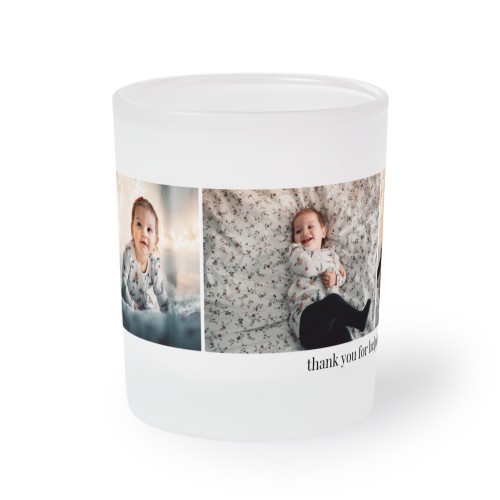 Photophore en verre petit - Lot de 2 Photophore en verre petit - Lot de 2