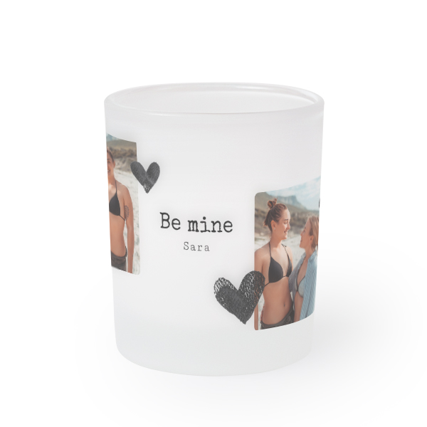Photophore en verre - Lot de 2