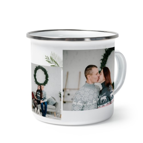 Mug émaillé bord alu Mug émaillé bord alu