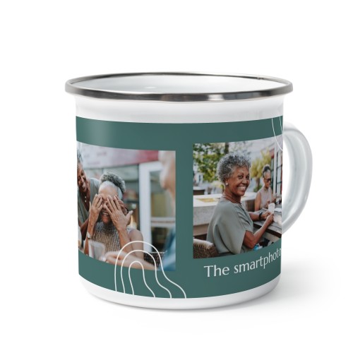 Mug émaillé bord alu Mug émaillé bord alu