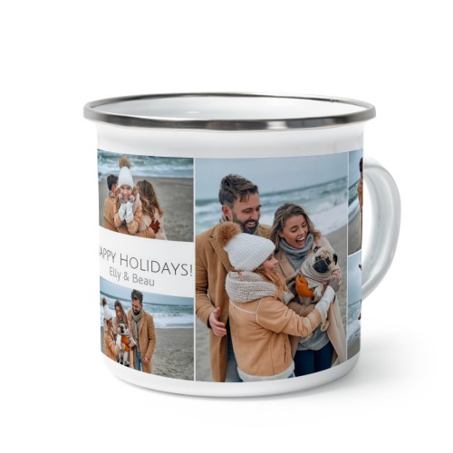 Mug émaillé bord alu Mug émaillé bord alu