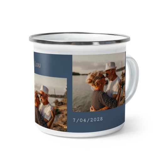 Mug émaillé bord alu Mug émaillé bord alu