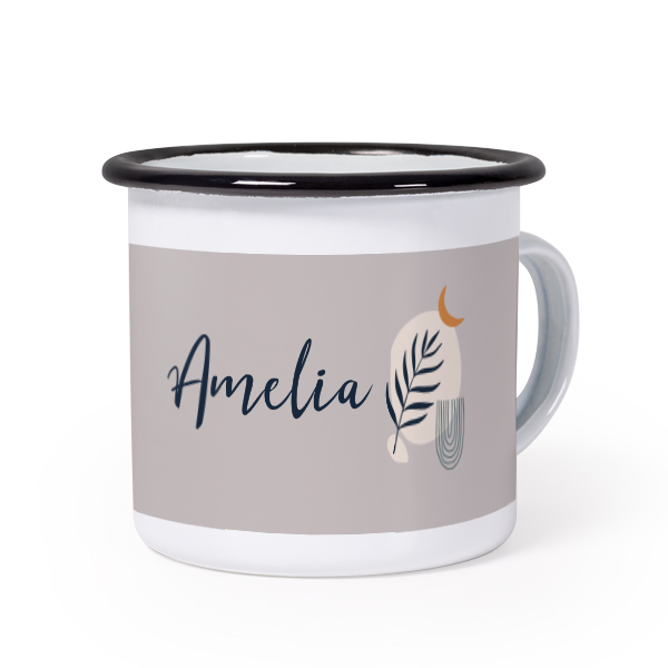 Enamel Mug Black