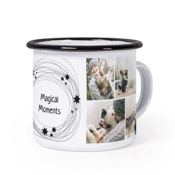 Enamel Mug Black