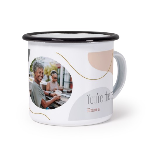 Emaille mok zwart Emaille mok zwart
