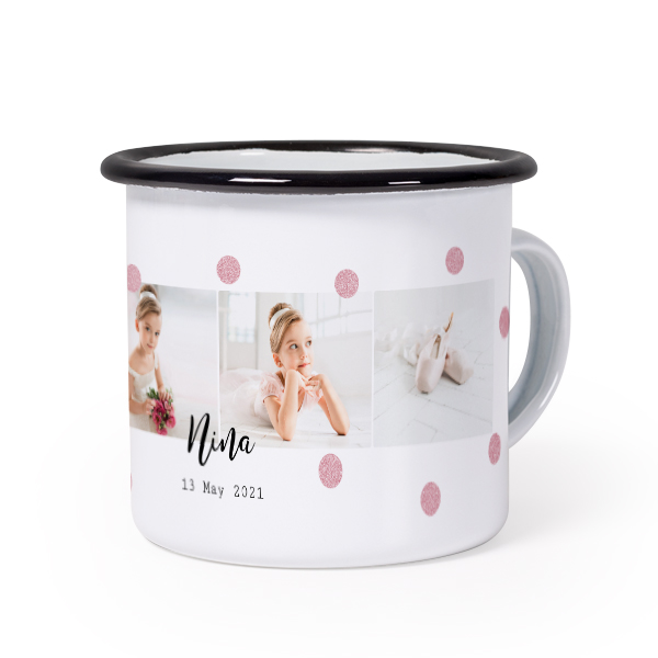 Enamel Mug Black