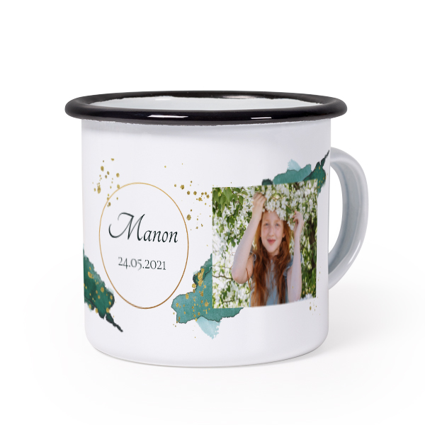 Enamel Mug Black