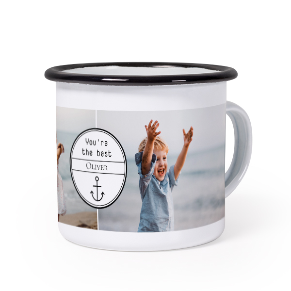 Enamel Mug Black