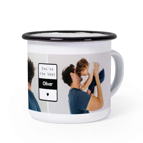 Enamel Mug Black