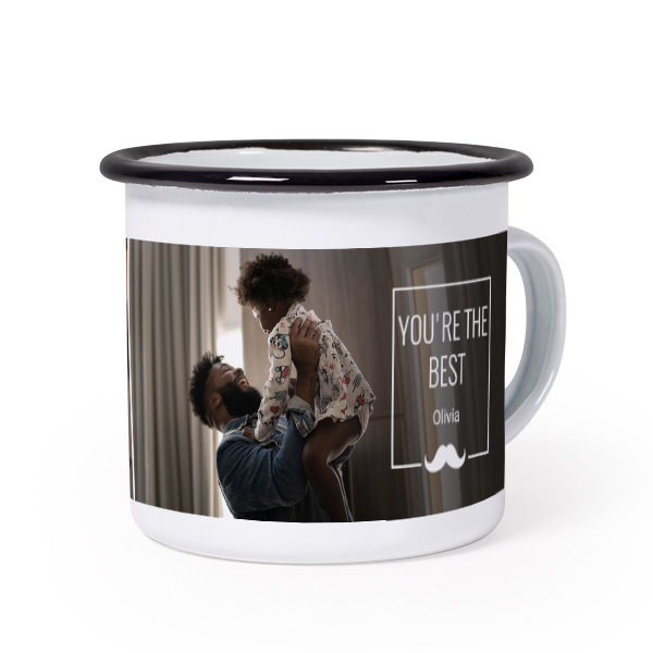 Enamel Mug Black