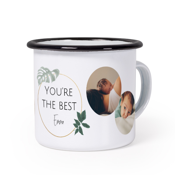 Enamel Mug Black