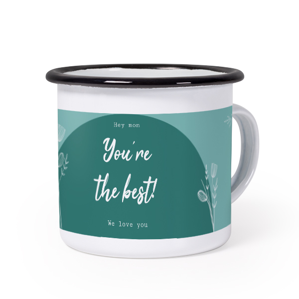 Enamel Mug Black