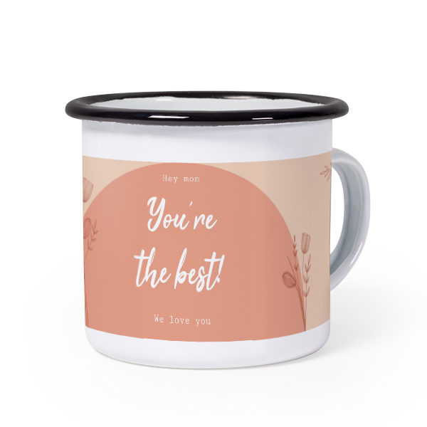 Enamel Mug Black