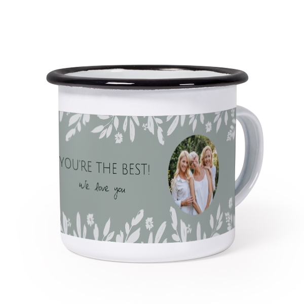 Enamel Mug Black