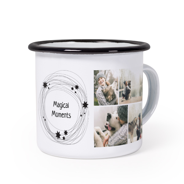 Enamel Mug Black