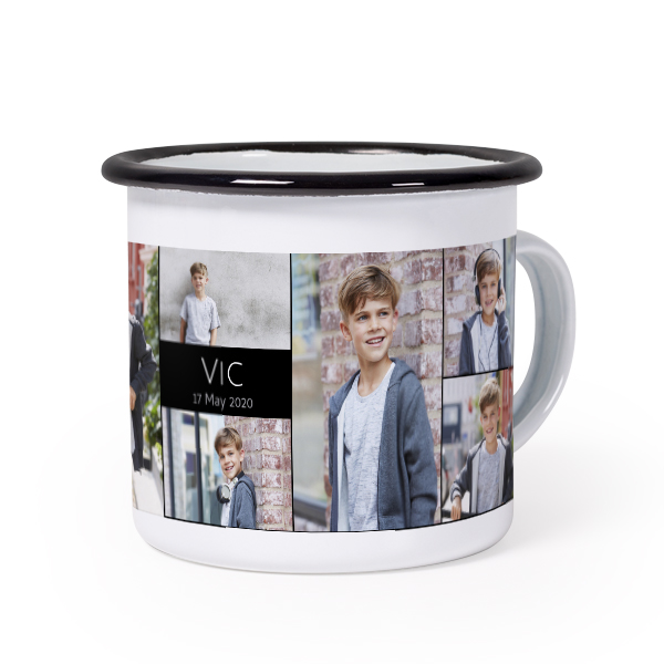 Enamel Mug Black