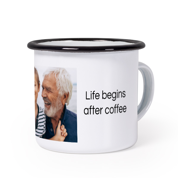 Enamel Mug Black