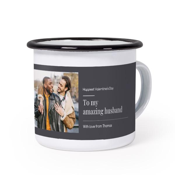 Enamel Mug Black