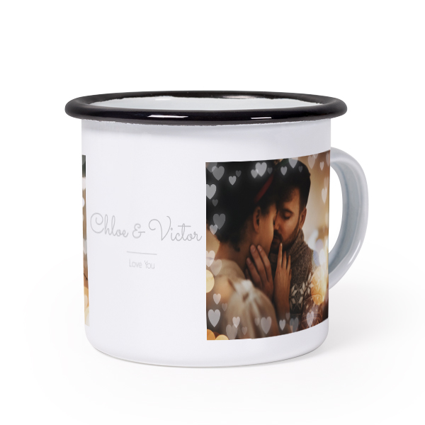 Enamel Mug Black