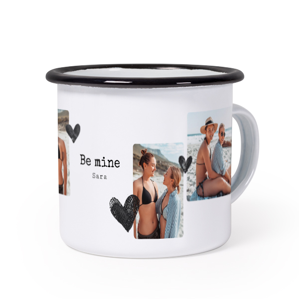 Enamel Mug Black