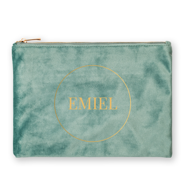 Makeup Organiser Velour Green Large Makeup Organiser Velour Green Large