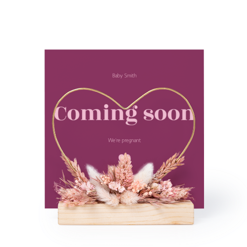 Colour Block Heart - Text Only Colour Block Heart - Text Only