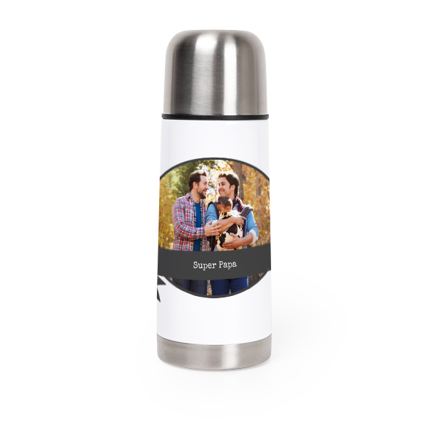 Gourde isotherme en aluminium 35 cl