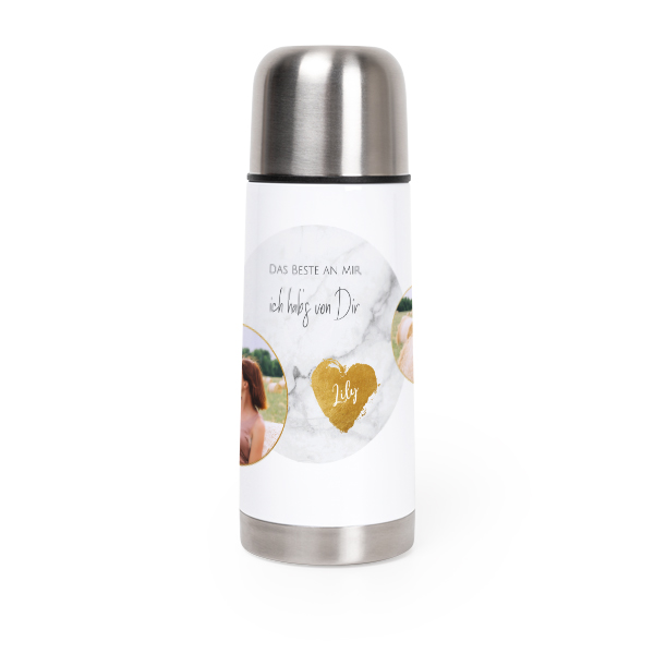 Aluminium Thermosflasche (350 ml) Aluminium Thermosflasche (350 ml)