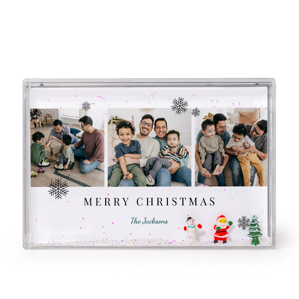 Cadre photo neige Cadre photo neige