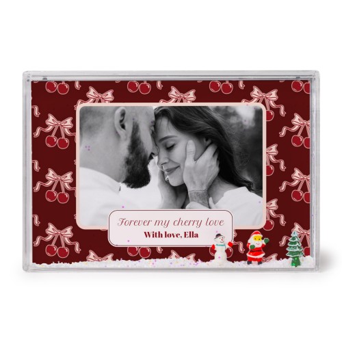 Vintage Cherry Love Text - Only