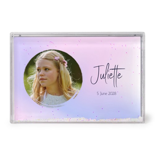 Photo frame with snow Photo frame with snow