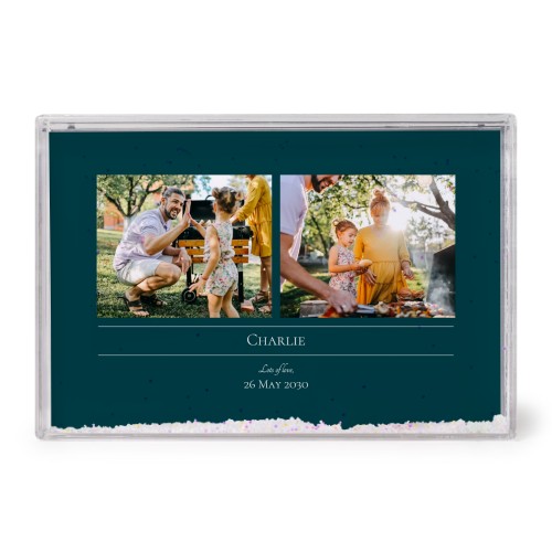 Fotoram med snö Fotoram med snö