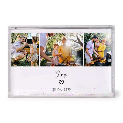 Fotoramme med snø Fotoramme med snø