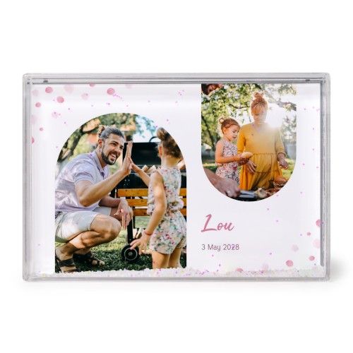 Fotoram med snö Fotoram med snö