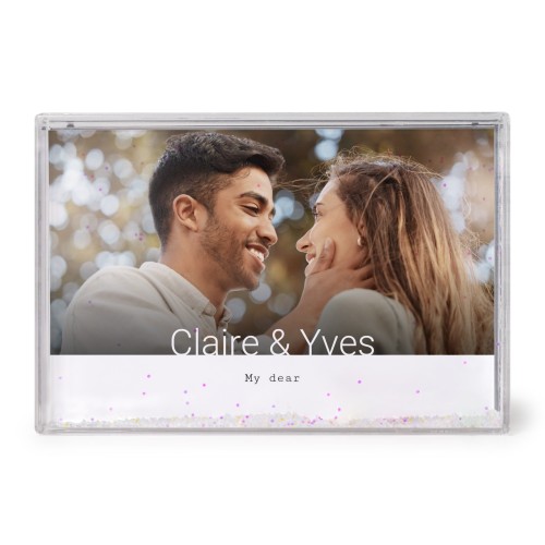 Fotoblok met sneeuw Fotoblok met sneeuw