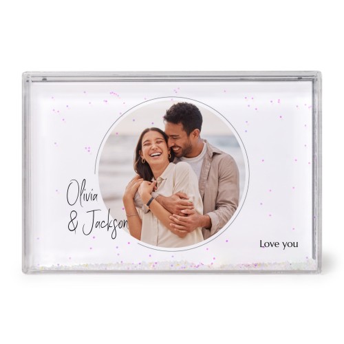 Fotoblok met sneeuw Fotoblok met sneeuw