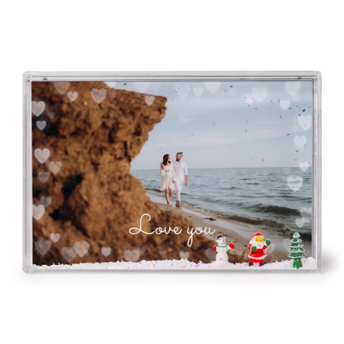 Cadre photo neige Cadre photo neige